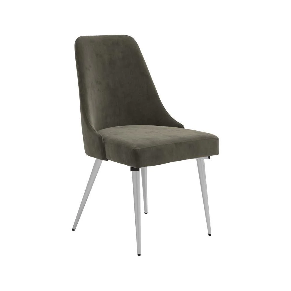 Cabianca Curved Back Side Chairs Gray (Set of 2) - Image 2