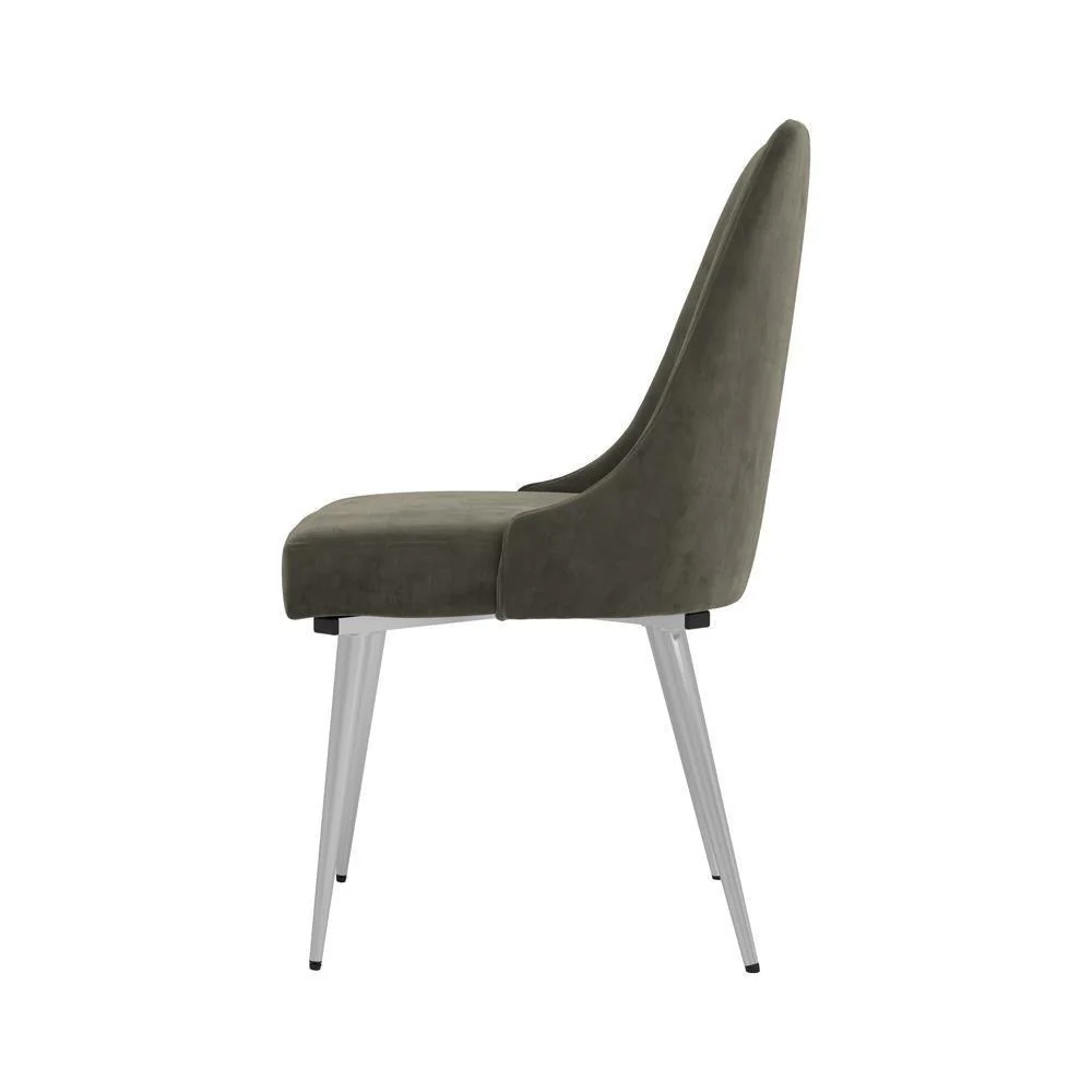 Cabianca Curved Back Side Chairs Gray (Set of 2) - Image 3