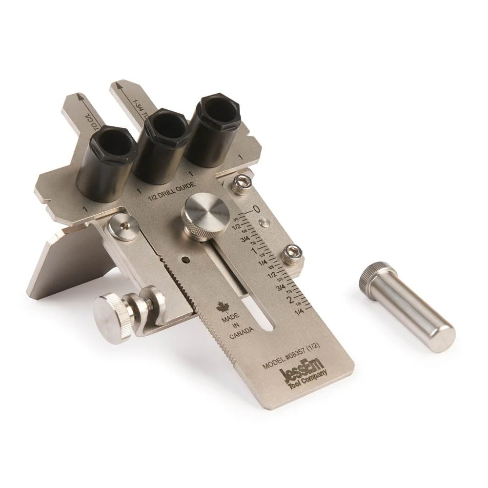 1/2" Stainless Doweling Jig with Angle - Image 1