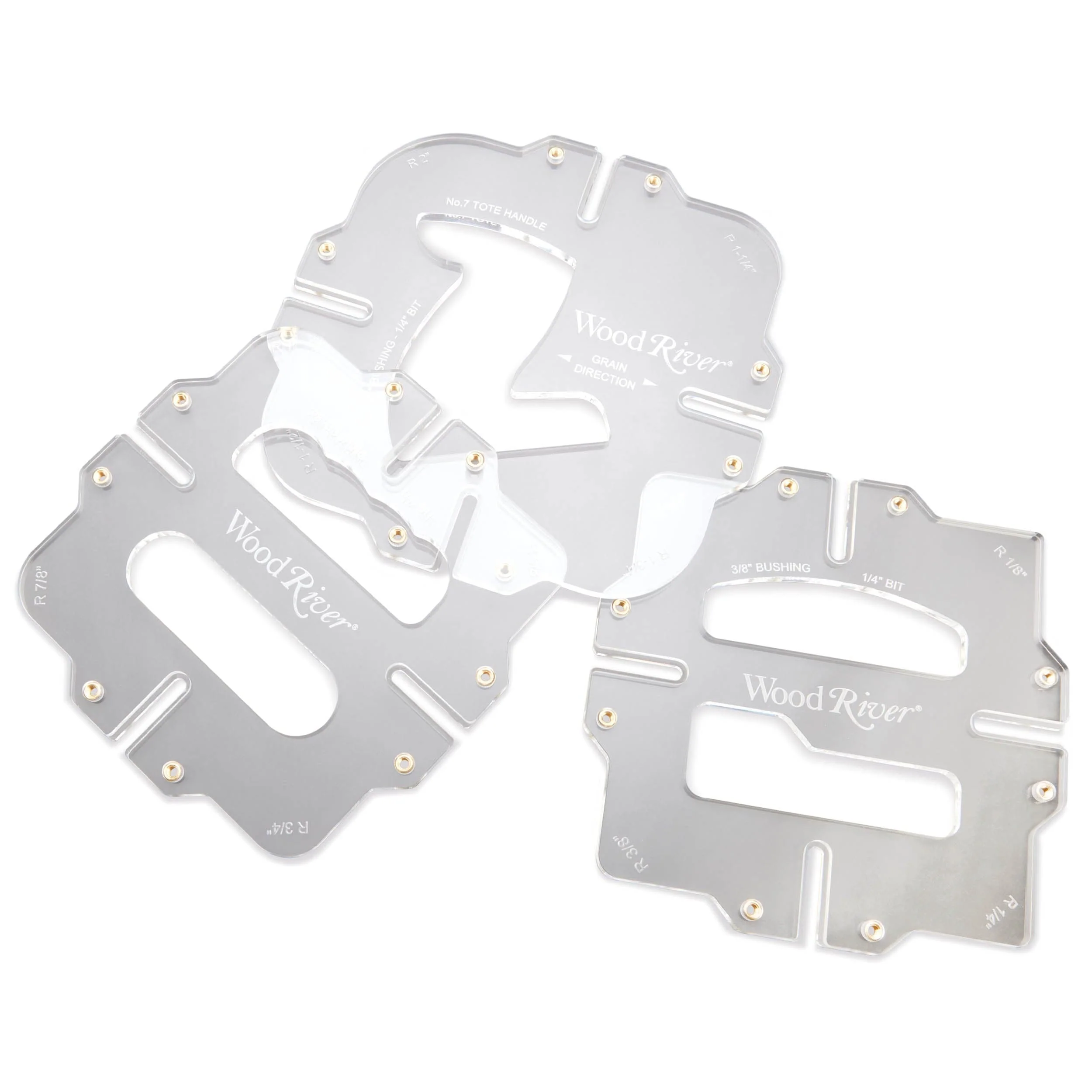 Corner Radius Router Jig Template Set - 3 Piece - Image 2