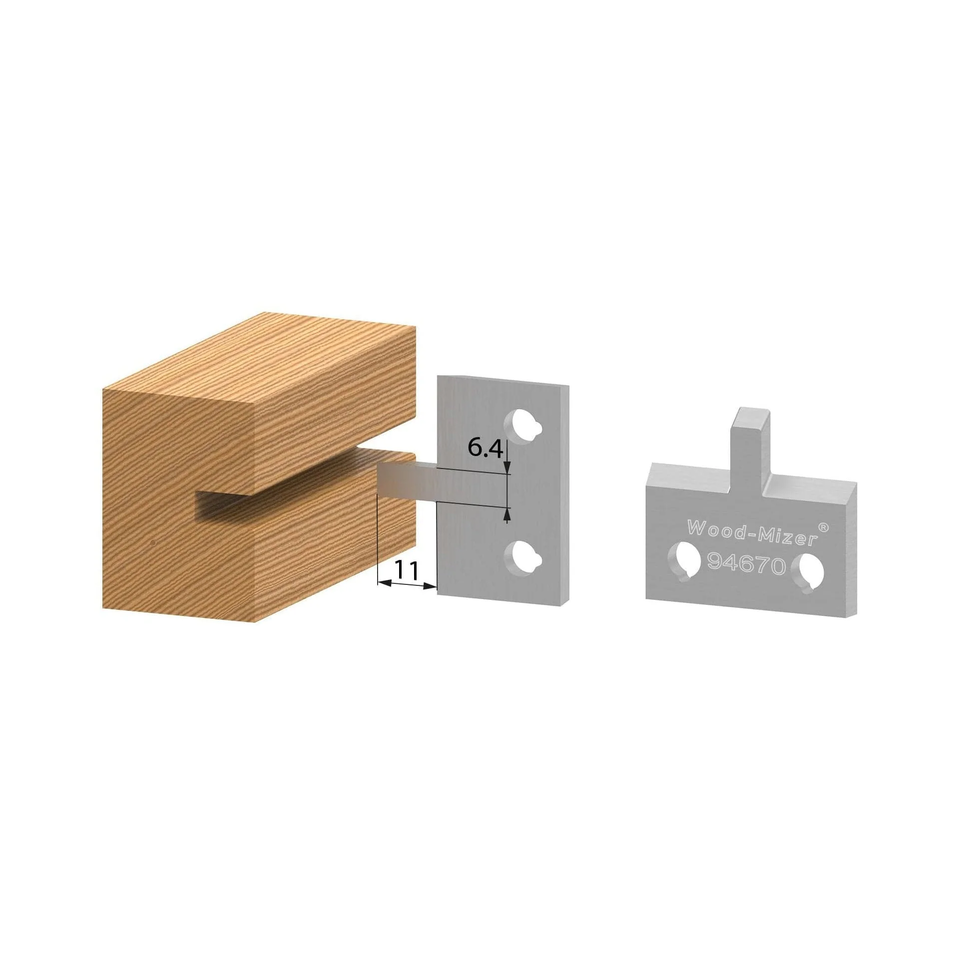 Groove Profile Knife – Set of 2