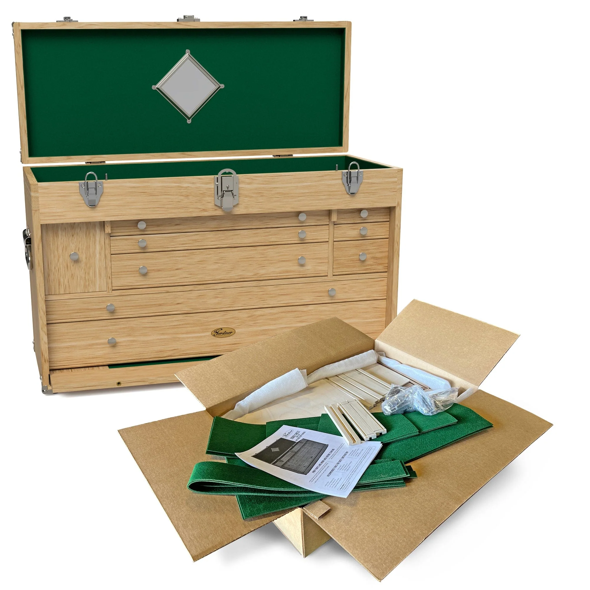 2609 MasterCraftsman Chest – DIY Kit in White Oak