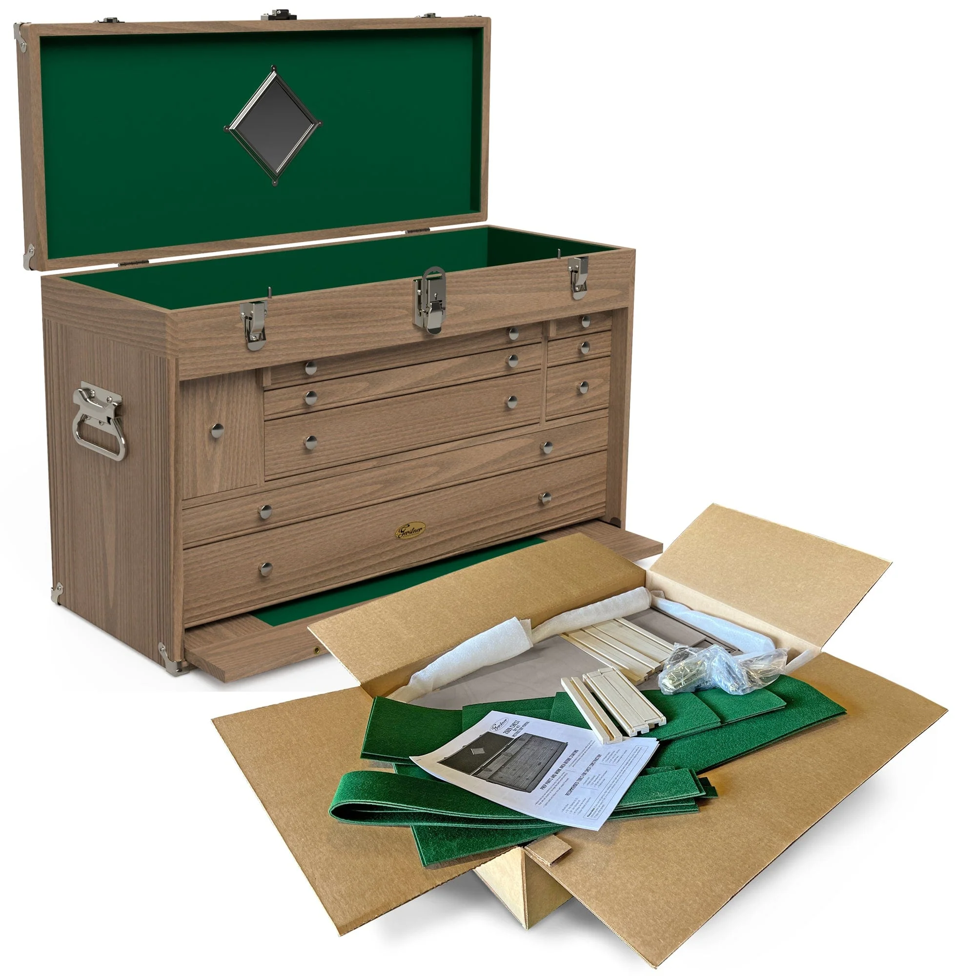 2609 MasterCraftsman Chest – DIY Kit in Black Walnut