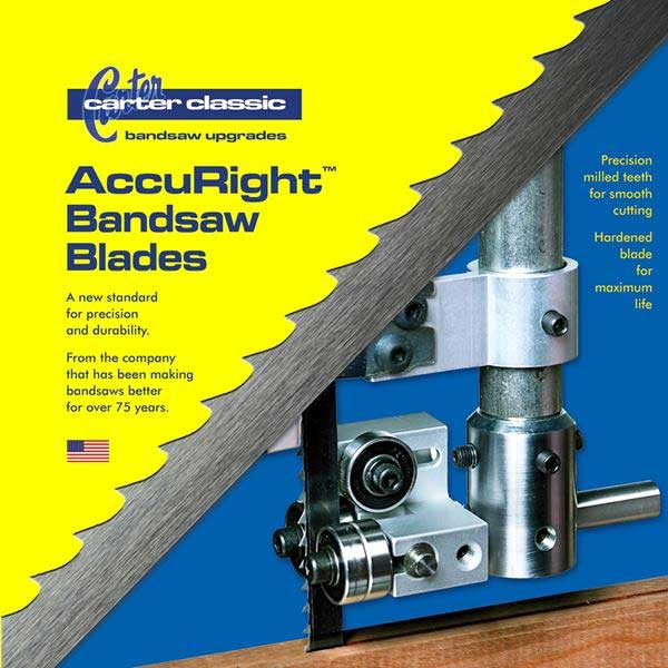 AccuRight Bandsaw Blade - 115" x 3/16" x 4 TPI - Image 2