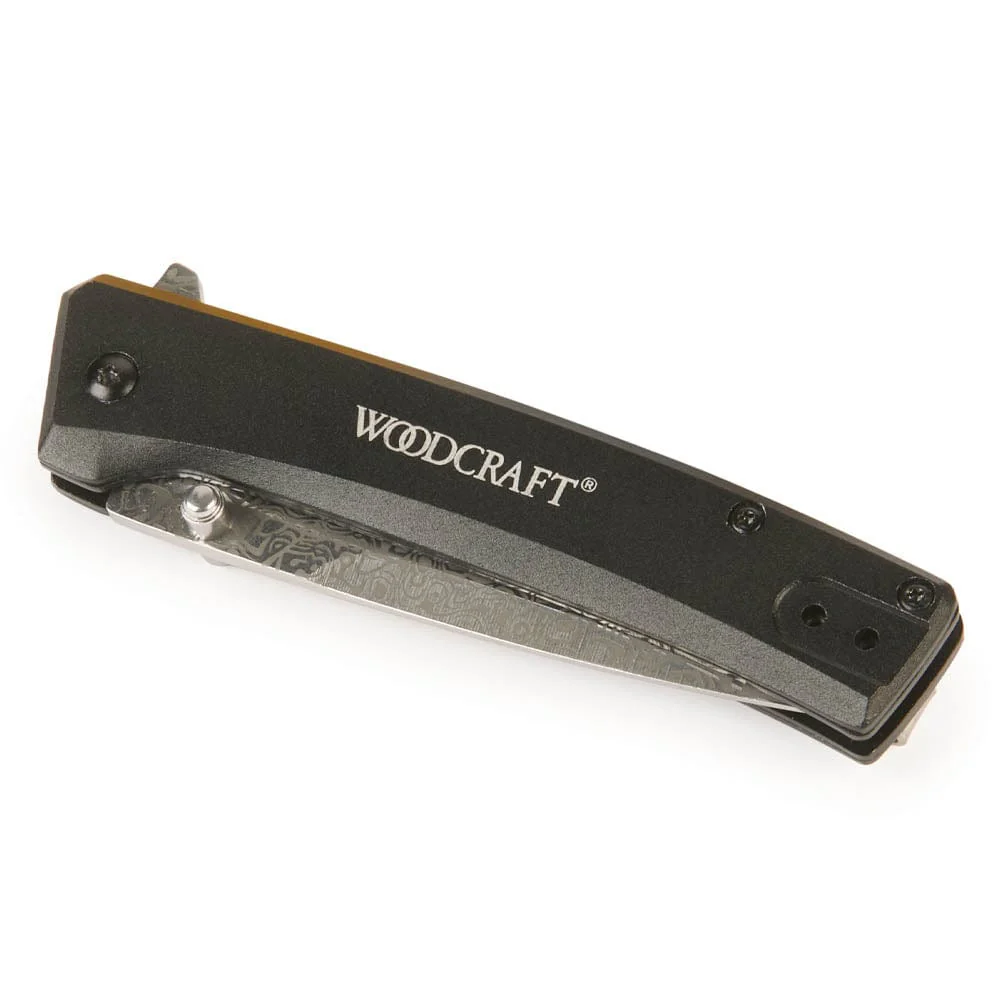 2024 Edition Woodcraft Drop Point Pocket Knife - 3-1/4" Blade - Image 2