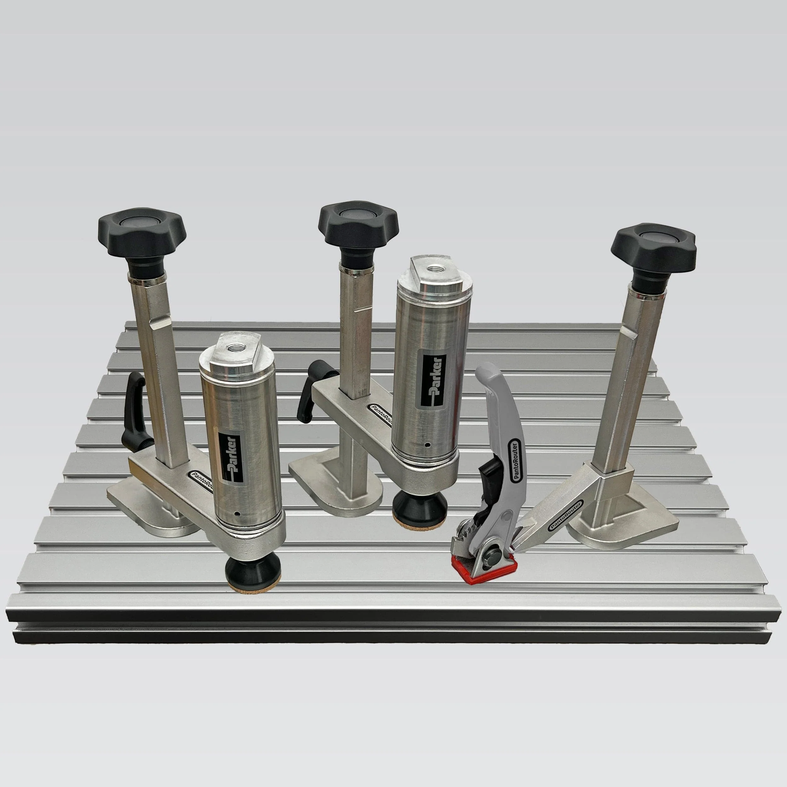 Super Deluxe Clamp Pack – Two Air & One Lever with Stiffeners CSF & Air Control