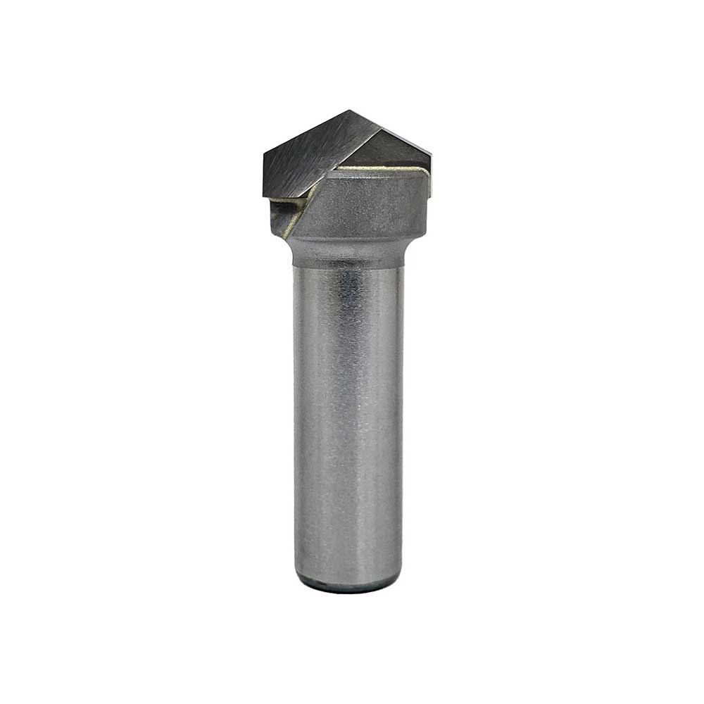 1564 120° V-Groove Bit 3/4″CD, 7/32″PL – 1/2″ Shank