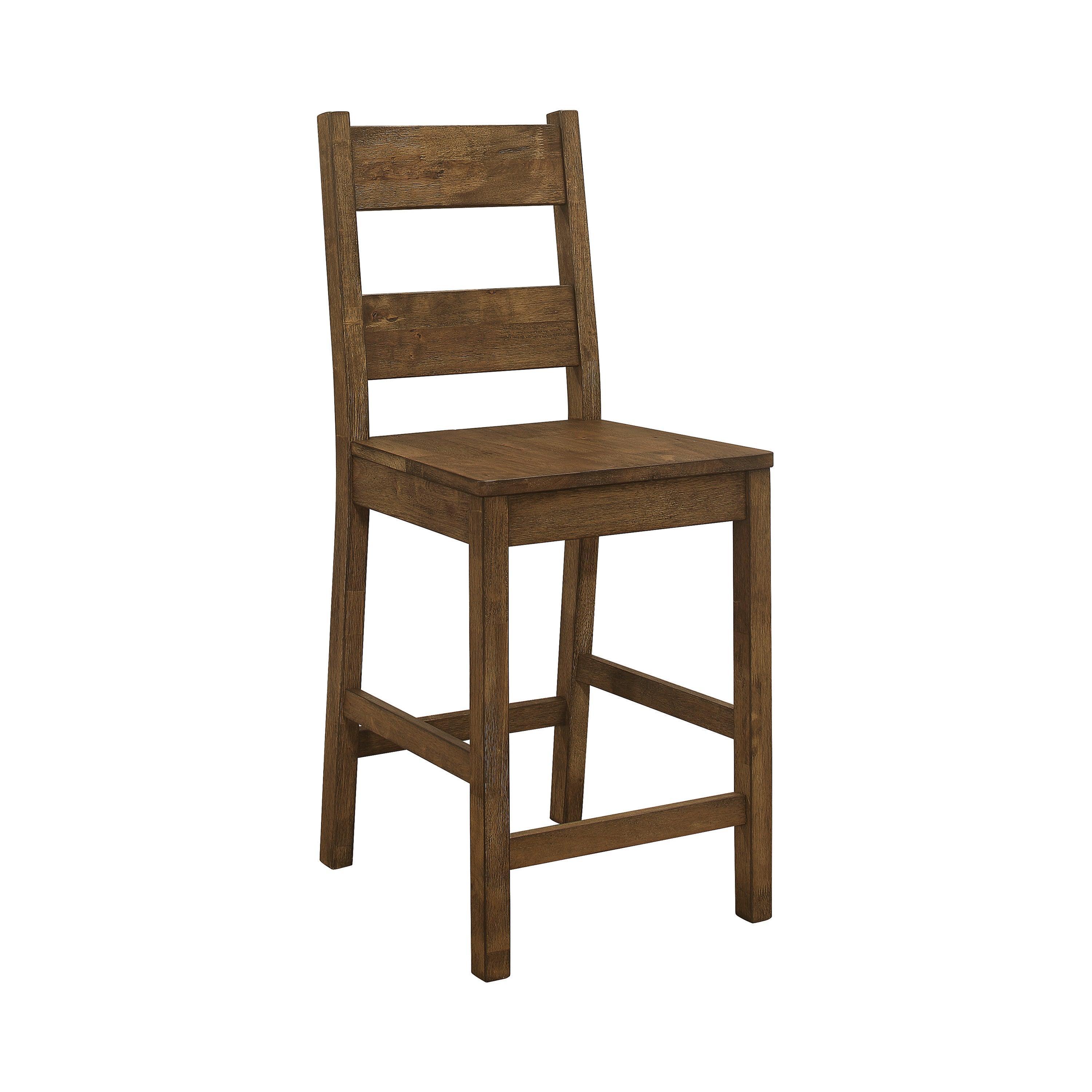 Coleman Dining Side Chairs Rustic Golden Brown (Set of 2) - Image 2