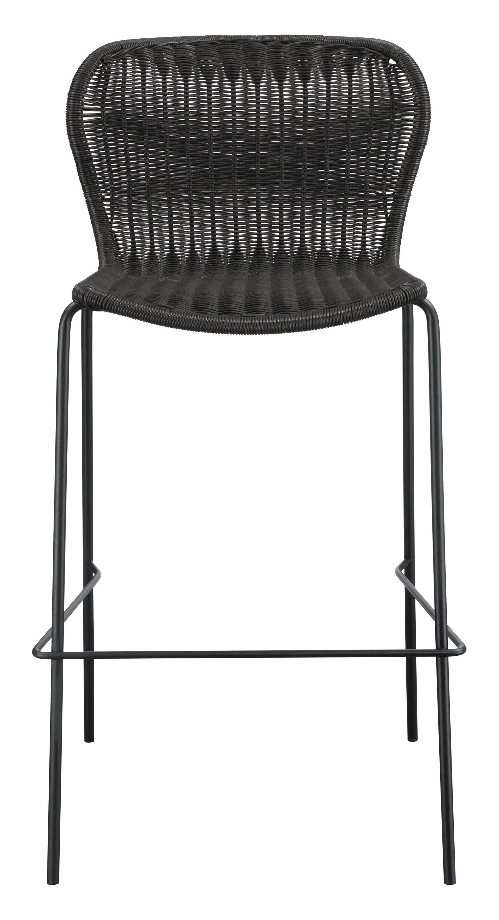 Mckinley Upholstered Bar Stools With Footrest (Set of 2) Brown Sandy Black - Image 3