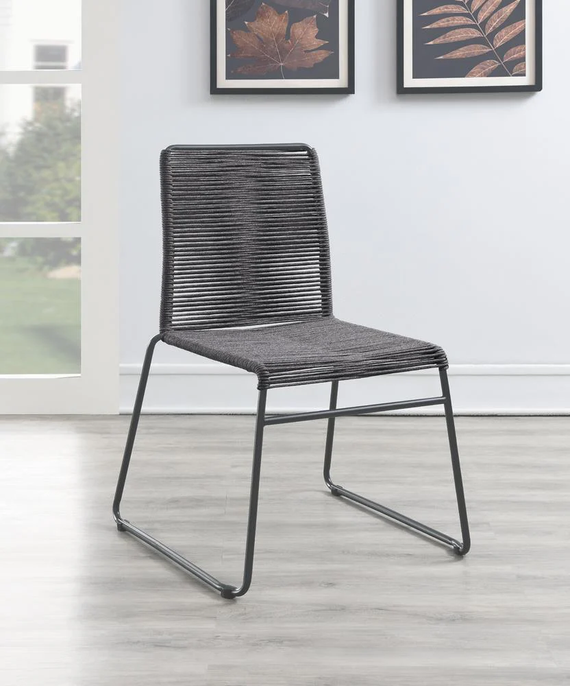 Jerome Upholstered Stackable Side Chairs (Set of 2) - Image 1