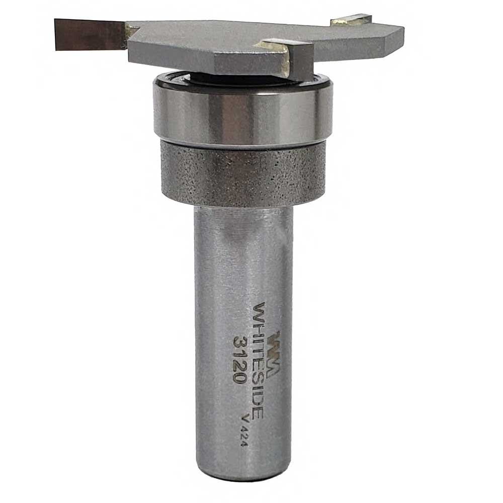 3120B Slot and Undercut Bit with B13 Bearing 1/4Kerf, 1/2D – 1/4″