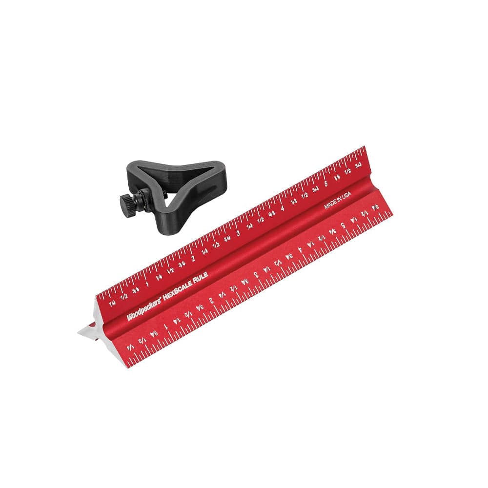 HexScale Rule with Stop – 6″