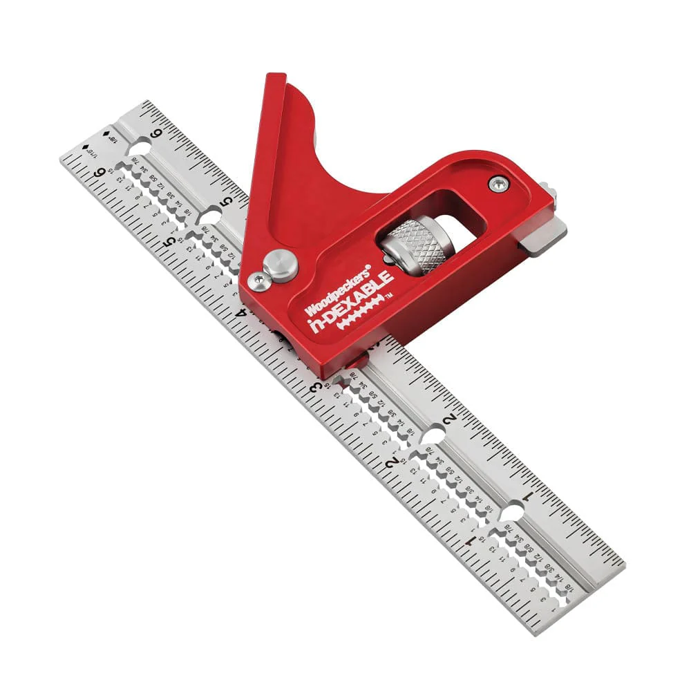 Mini in-DEXABLE Combo Square with Rack-It – 6″