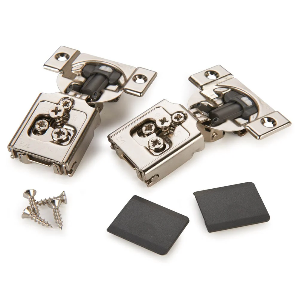 Premium Compact Clip Hinge for Face Frame Cabintes – 1/2″ Overlay – 105 Degree with BLUMOTION – 1 Pair