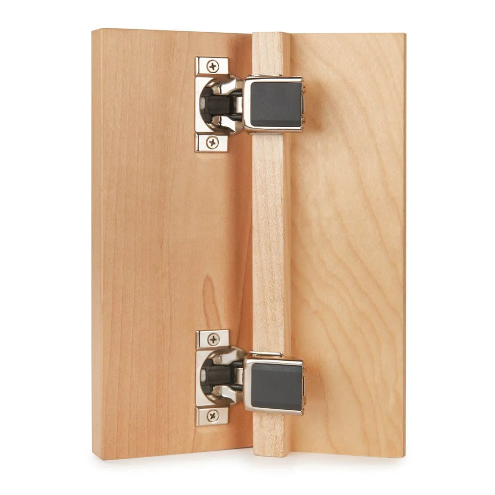 Premium Compact Clip Hinge for Face Frame Cabinets - 1" Overlay - 110 Degree with BLUMOTION - 1 Pair - Image 2