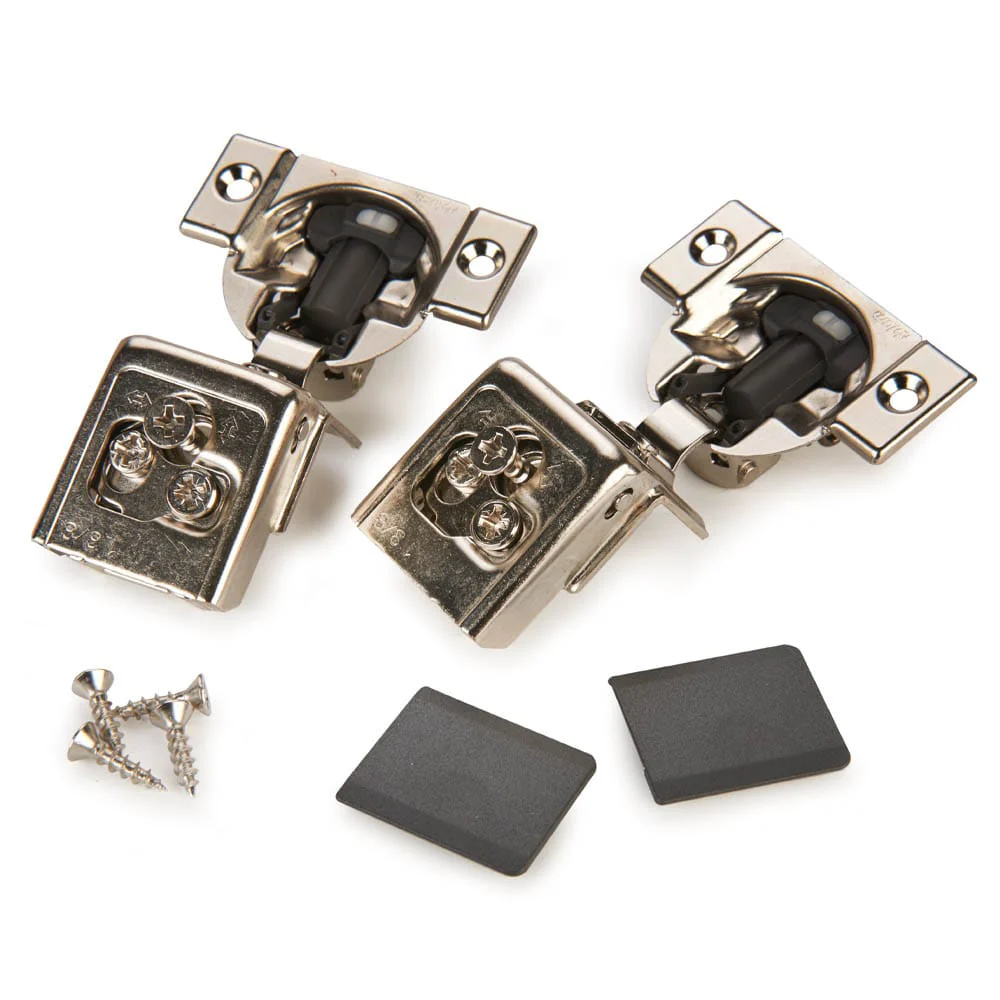 Premium Compact Clip Hinge for Face Frame Cabinets – 1-3/8″ Overlay – 110 Degree with BLUMOTION – 1 Pair