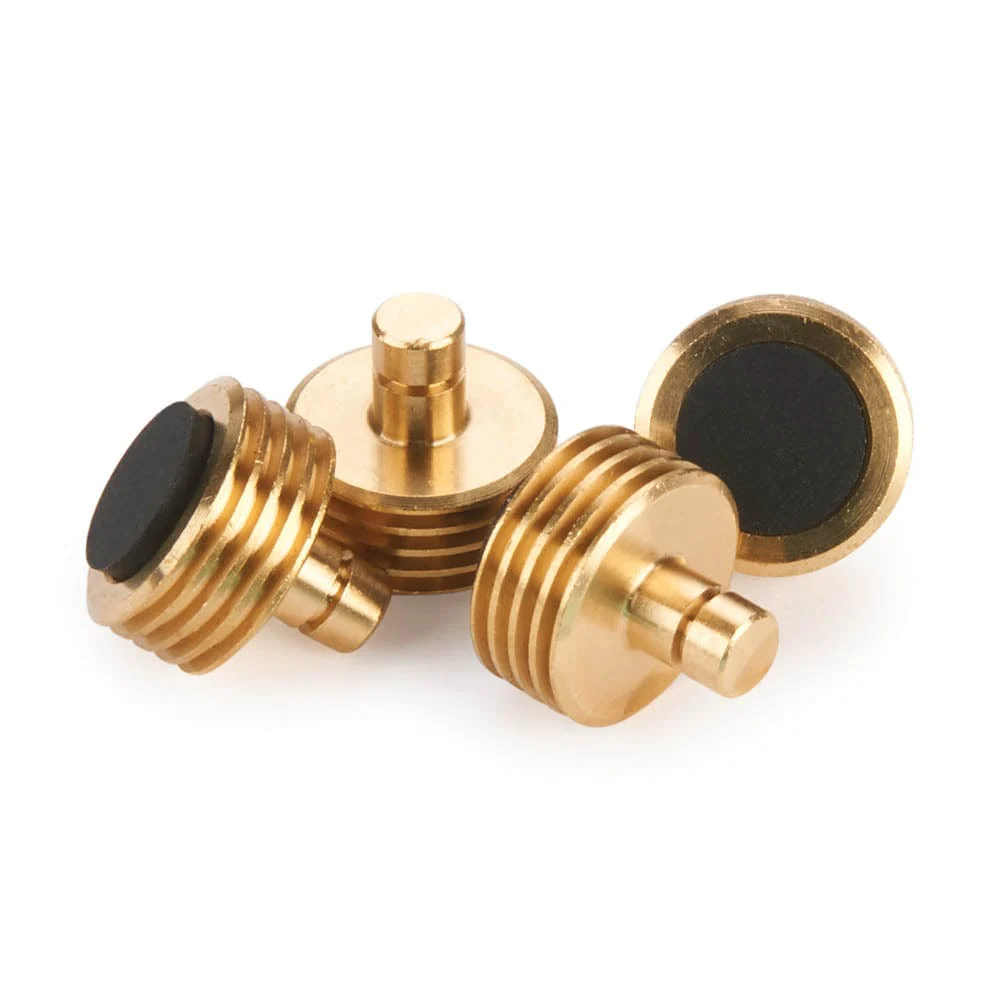 Box and Cutting Board Feet - Brass - 4 Pack - Image 1