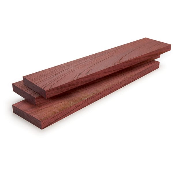 Purpleheart – 3/4″x 4″ x 12″ – 3 Piece