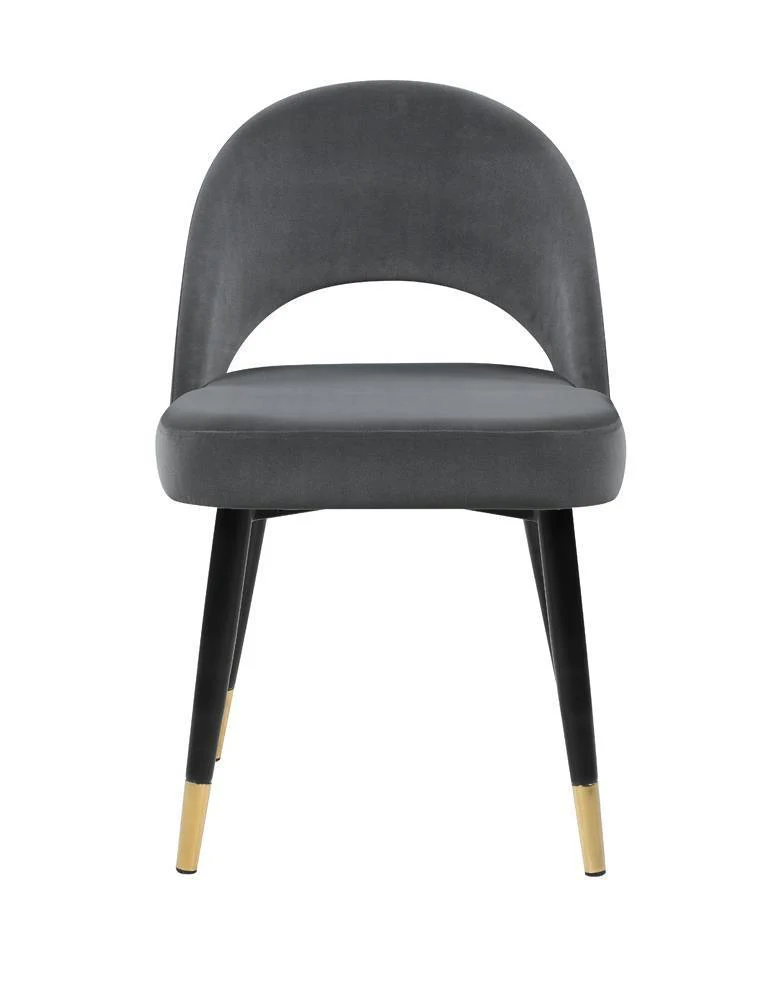 Lindsey Arched Back Upholstered Side Chairs Gray (Set of 2) - Image 2