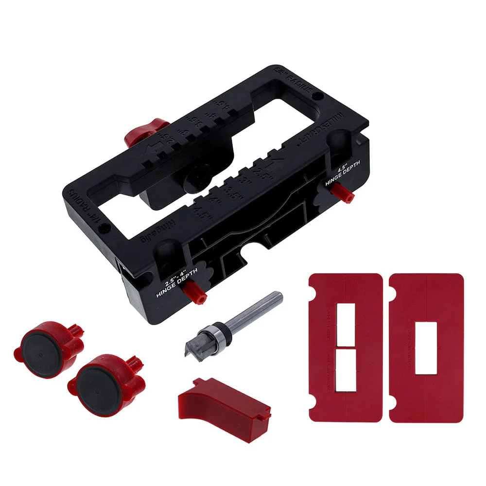 HingeJig Door Hinge Mortising Kit