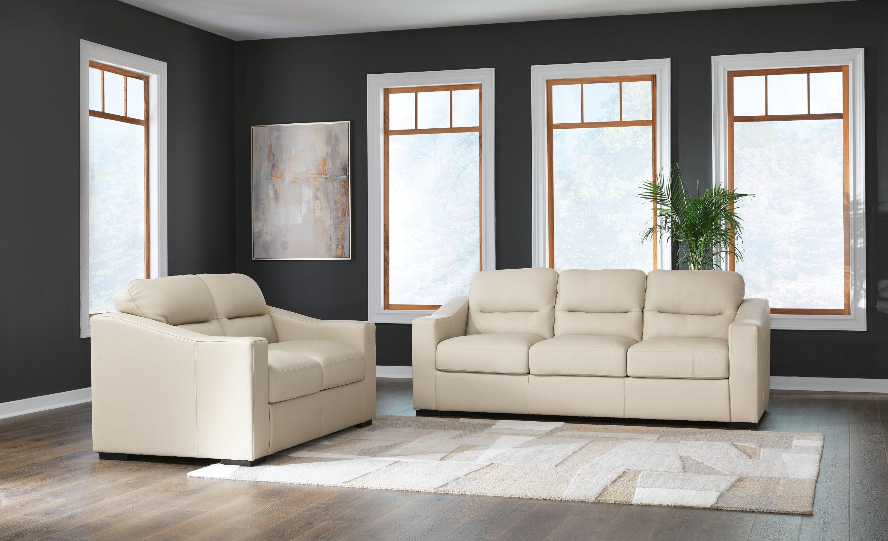Tresure Almond Trove Sofa and Loveseat - Image 2