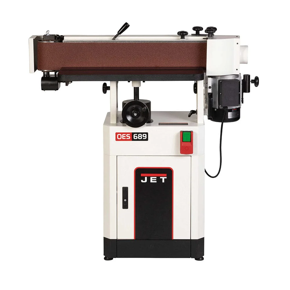 6" X 89" Jet Black Oscillating Belt Edge Sander - 1-3/4 HP 1 PH 115/230V - OES-689-BLK - Image 2