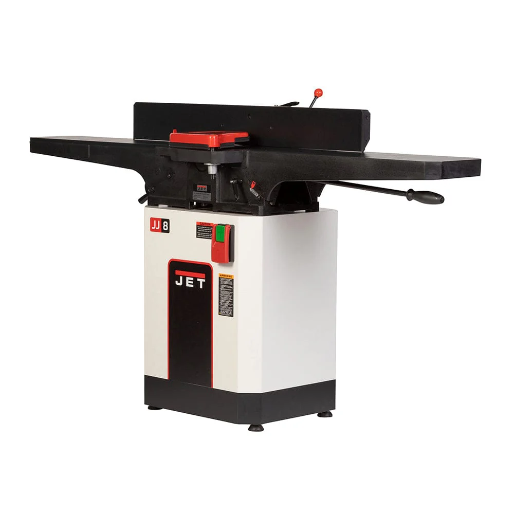Jet Black 8″ Helical Head Jointer 2HP, 1PH, 230V (JWJ-8HH-BLK)