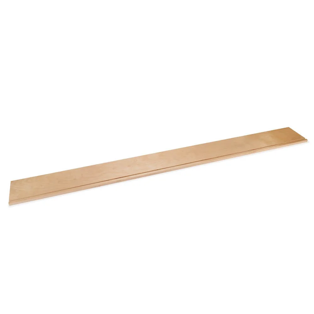 Drawer Side Stock 1/2" (12 mm) x 6" x 60" - Baltic Birch - Flat Edge - UV Clear Finish - Image 1