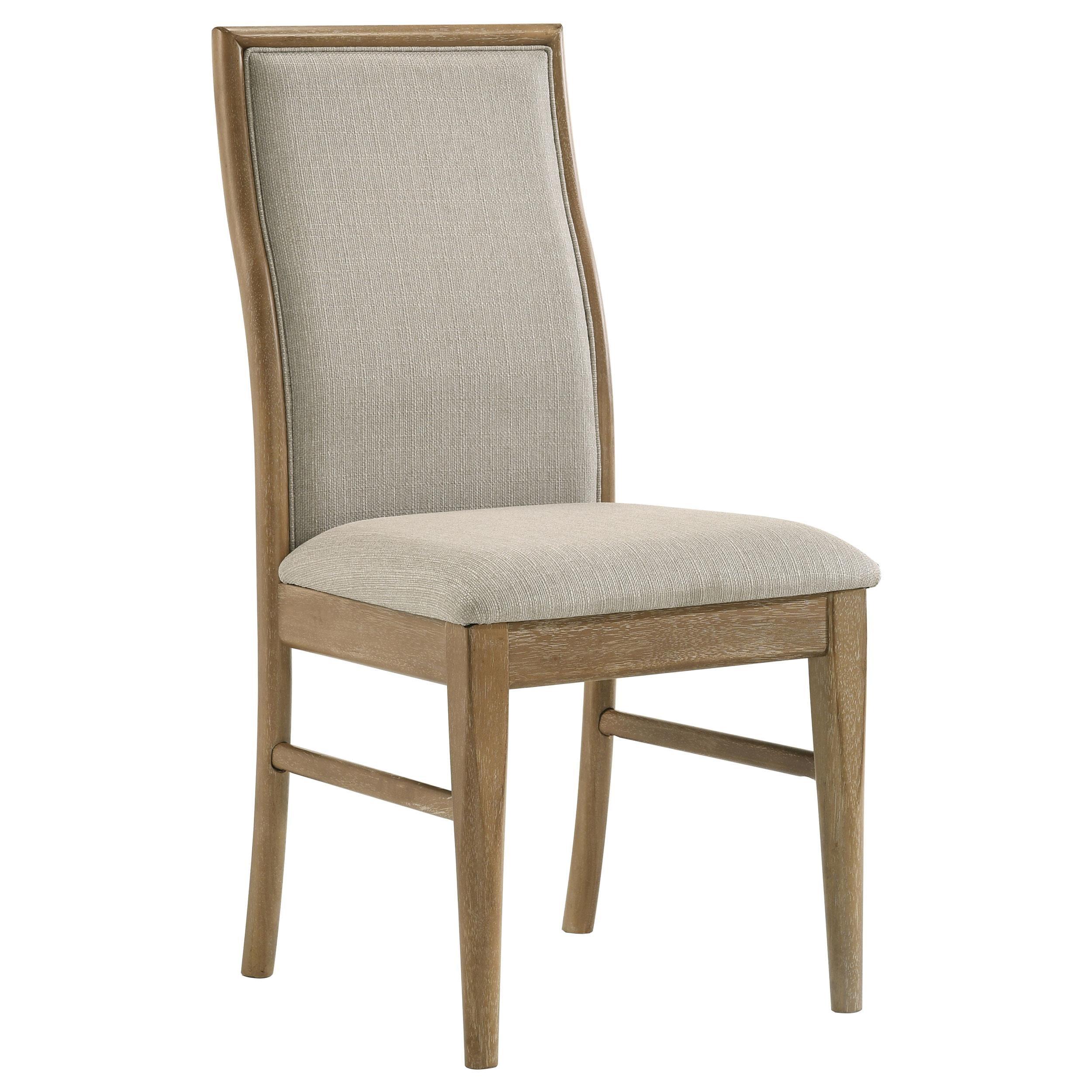 Adina Upholstered Dining Side Chair Barley (Set of 2) - Image 3