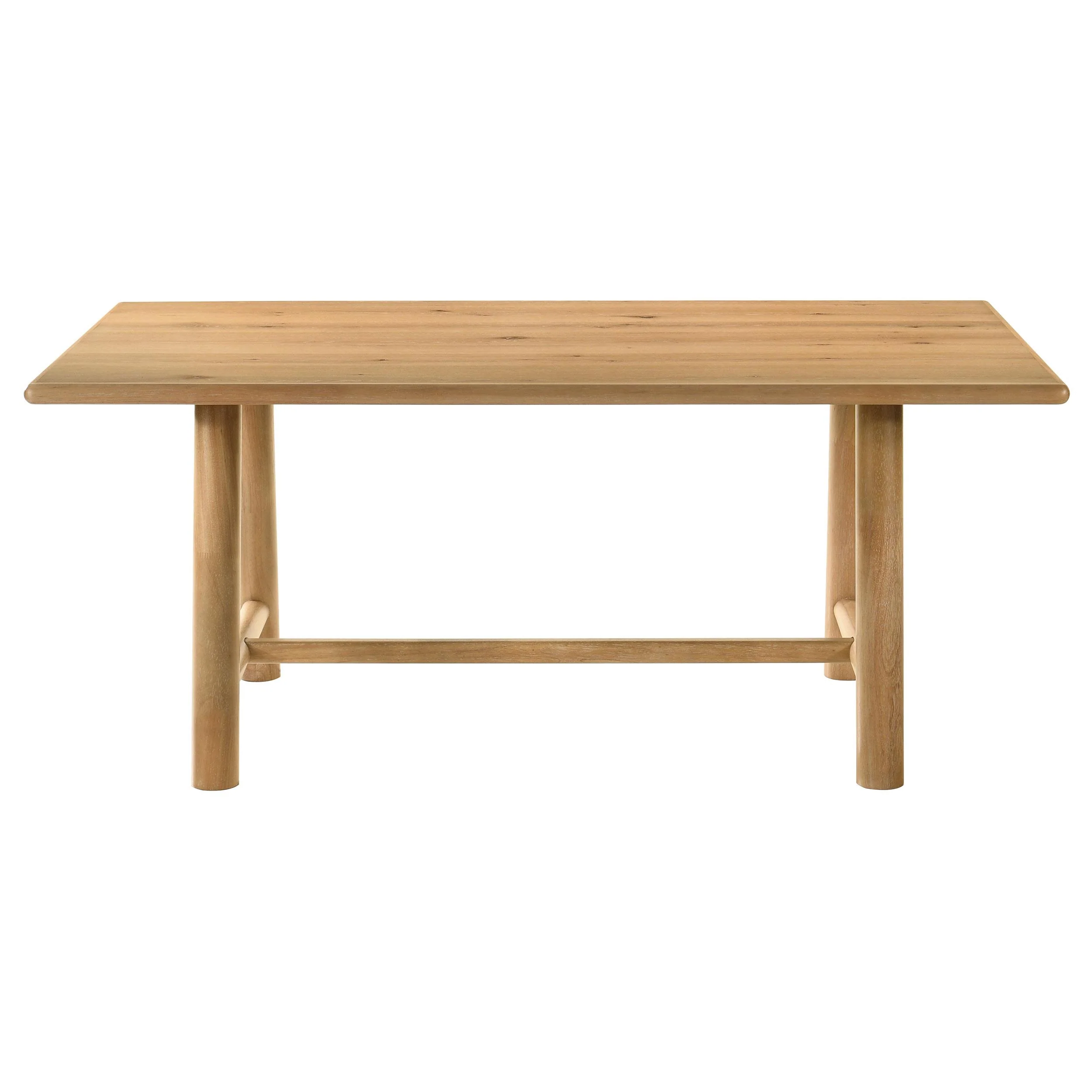 Duncan 71-inch Rectangular Wood Dining Room Table Washed Oak - Image 3