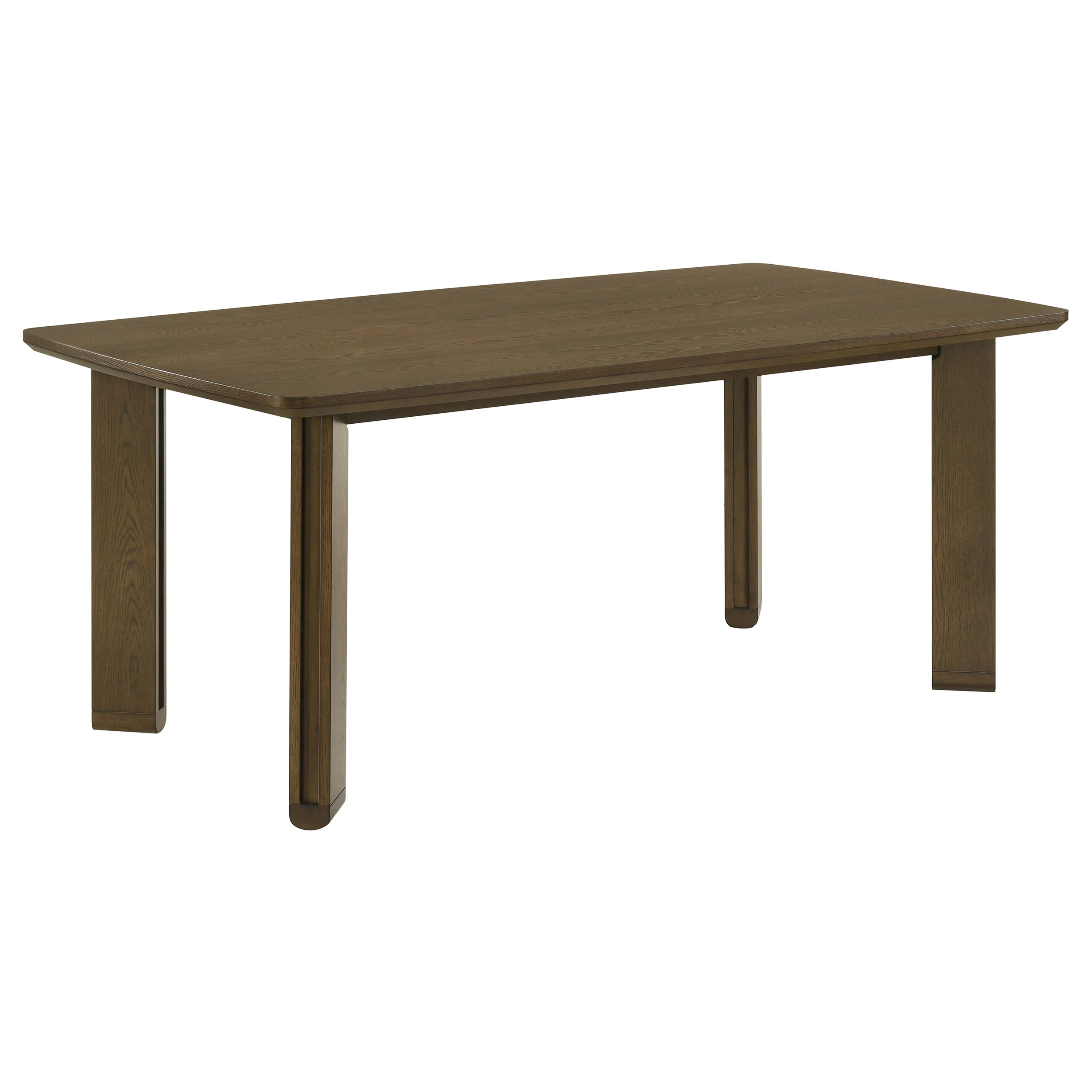 Ottowa Brown Rectangular Wood Dining Room Table Set - Image 3