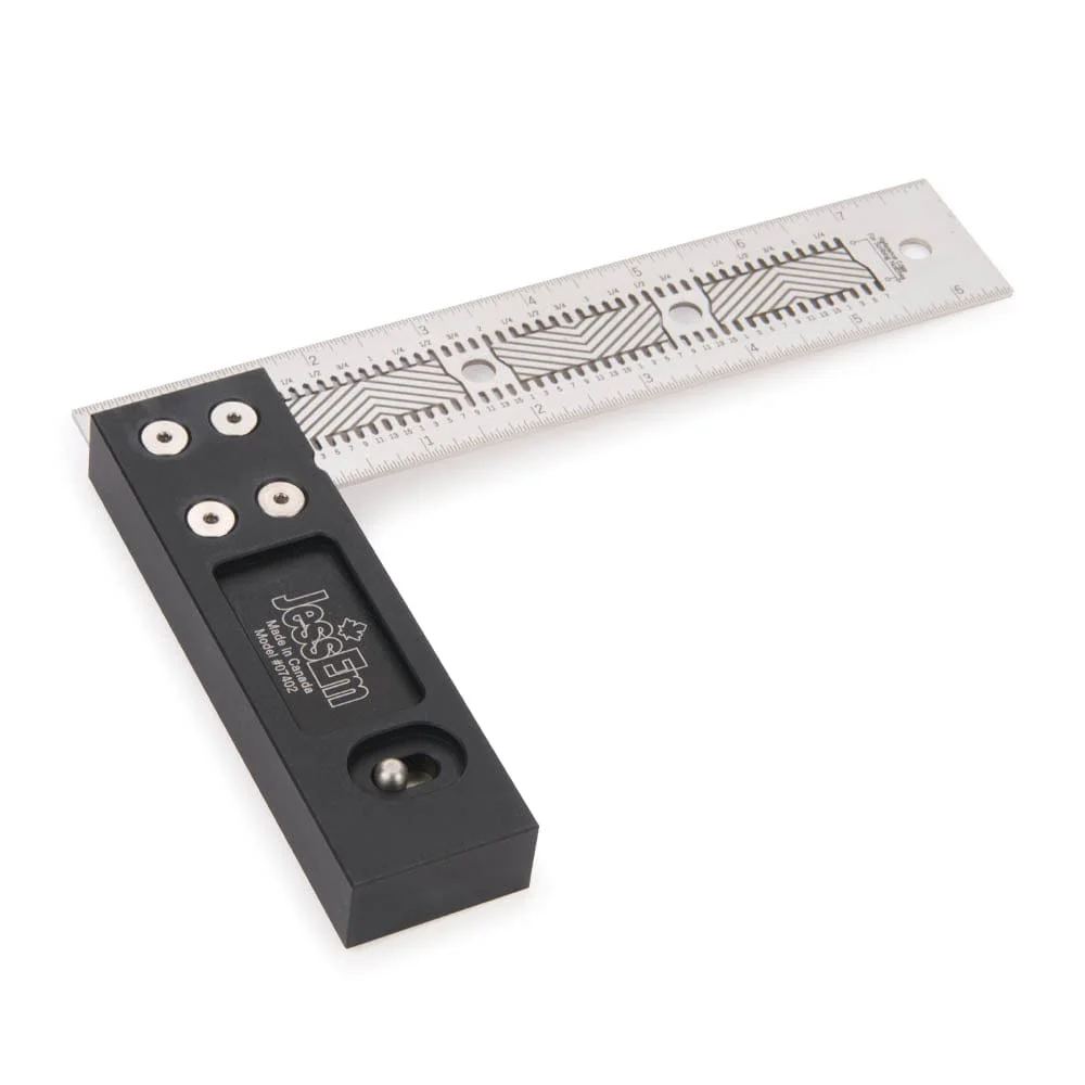 Stainless Steel Precision Square - 8" - Imperial - Image 2
