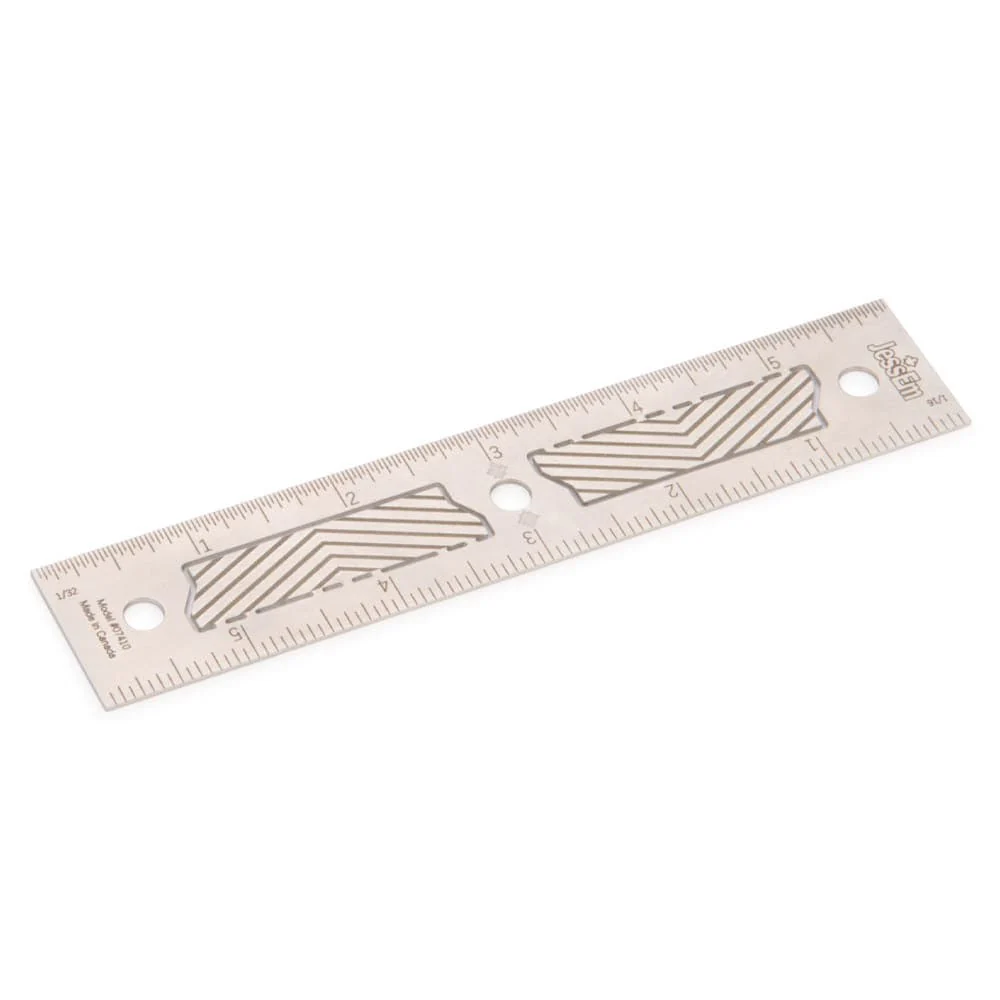 6″ Stainless Steel Precision Ruler – Imperial