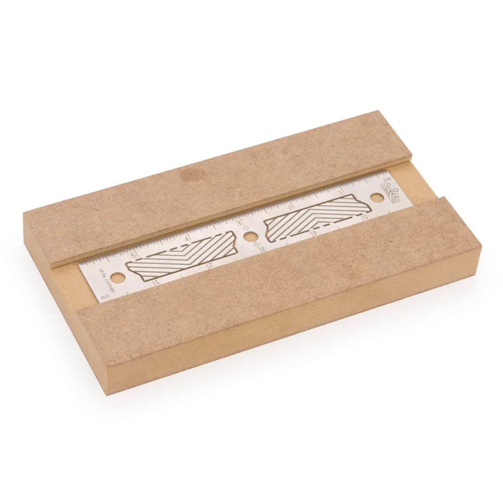 6" Stainless Steel Precision Ruler - Imperial - Image 3