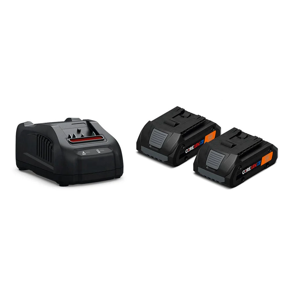 AMPShare 18V 4 Ah Starter Set – 2 Batteries and Charger