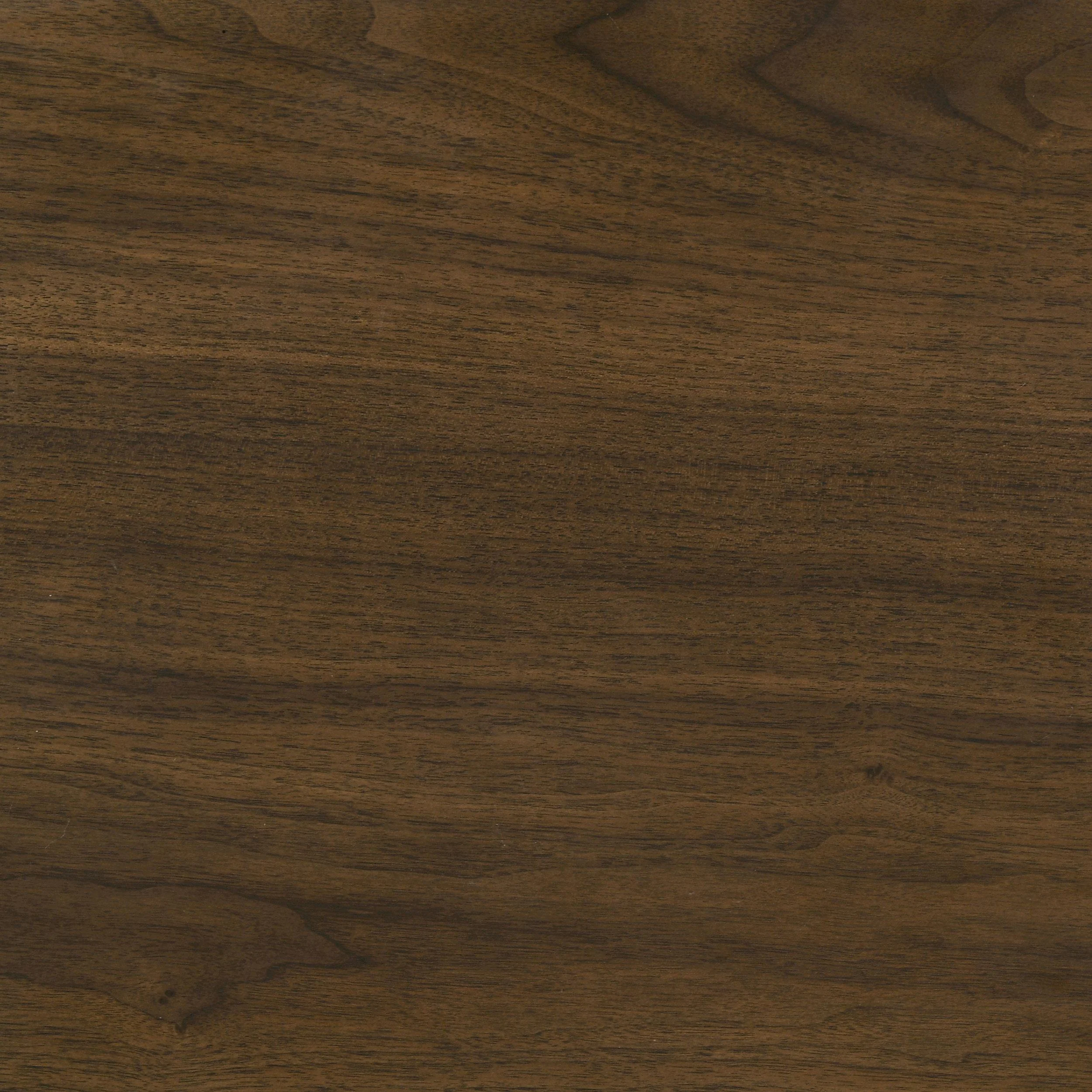 Hamlyn 43-inch Round Wood Dining Room Table Walnut - Image 3