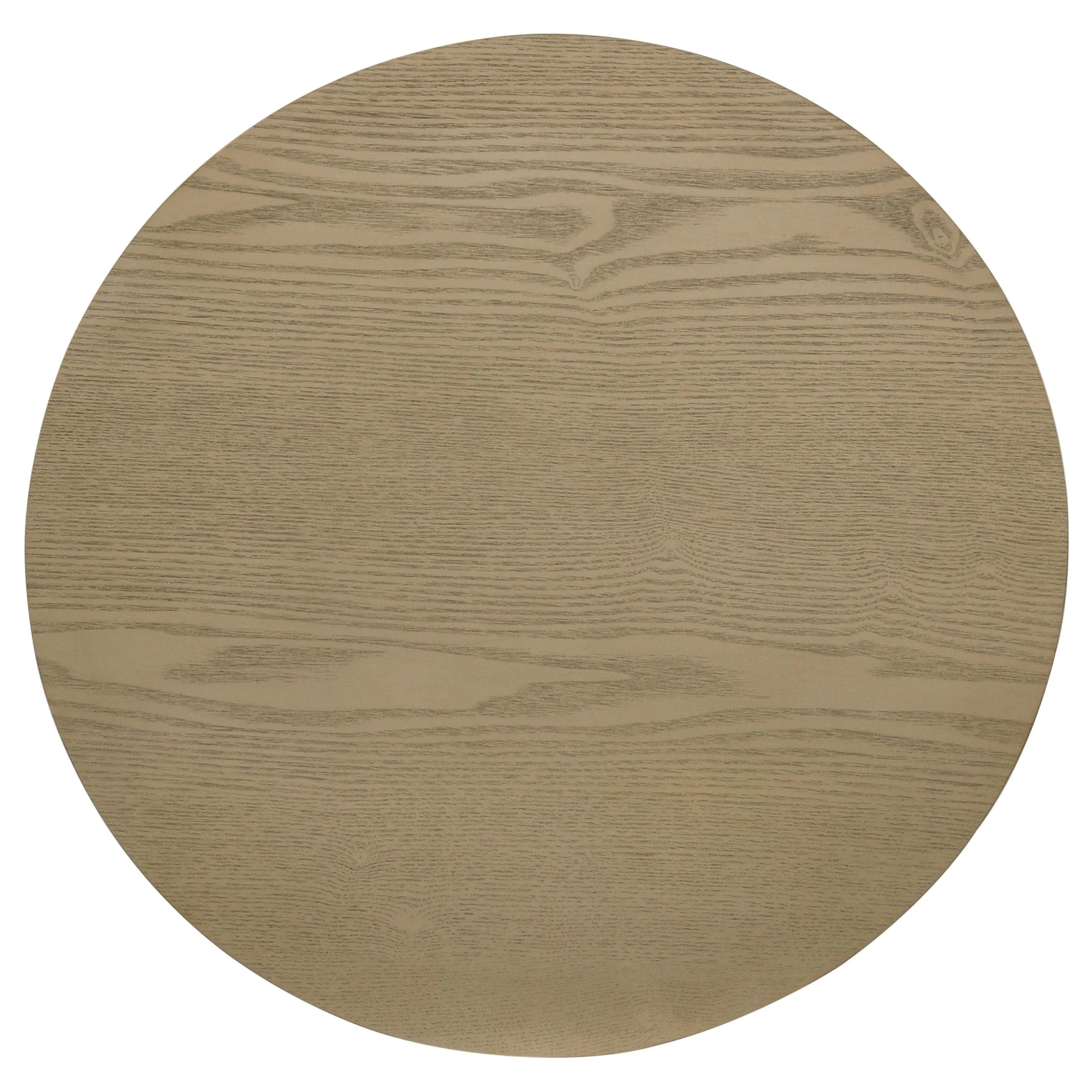 Hamlyn 43-inch Round Wood Counter Height Dining Table Natural Oak - Image 2