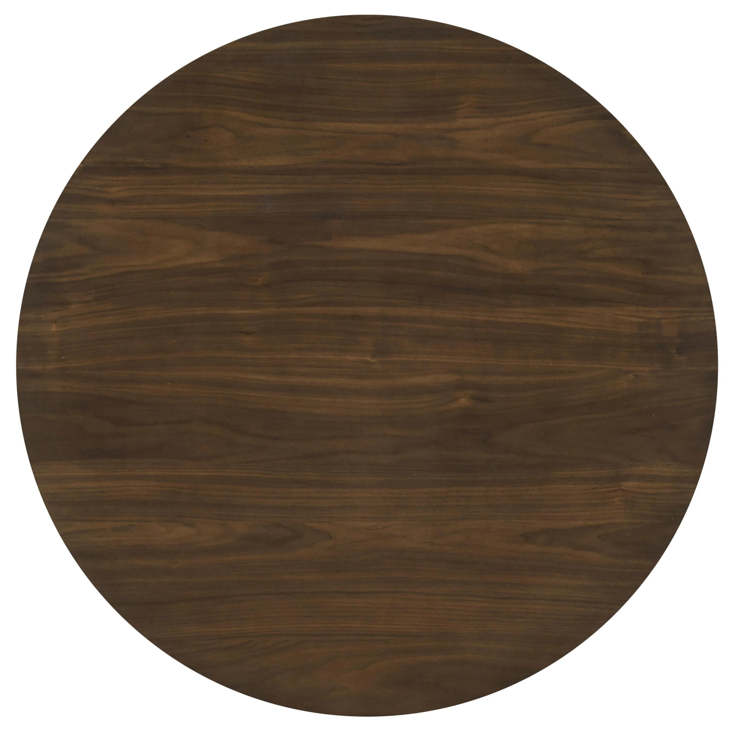 Hamlyn 43-inch Round Wood Counter Height Dining Table Walnut - Image 2