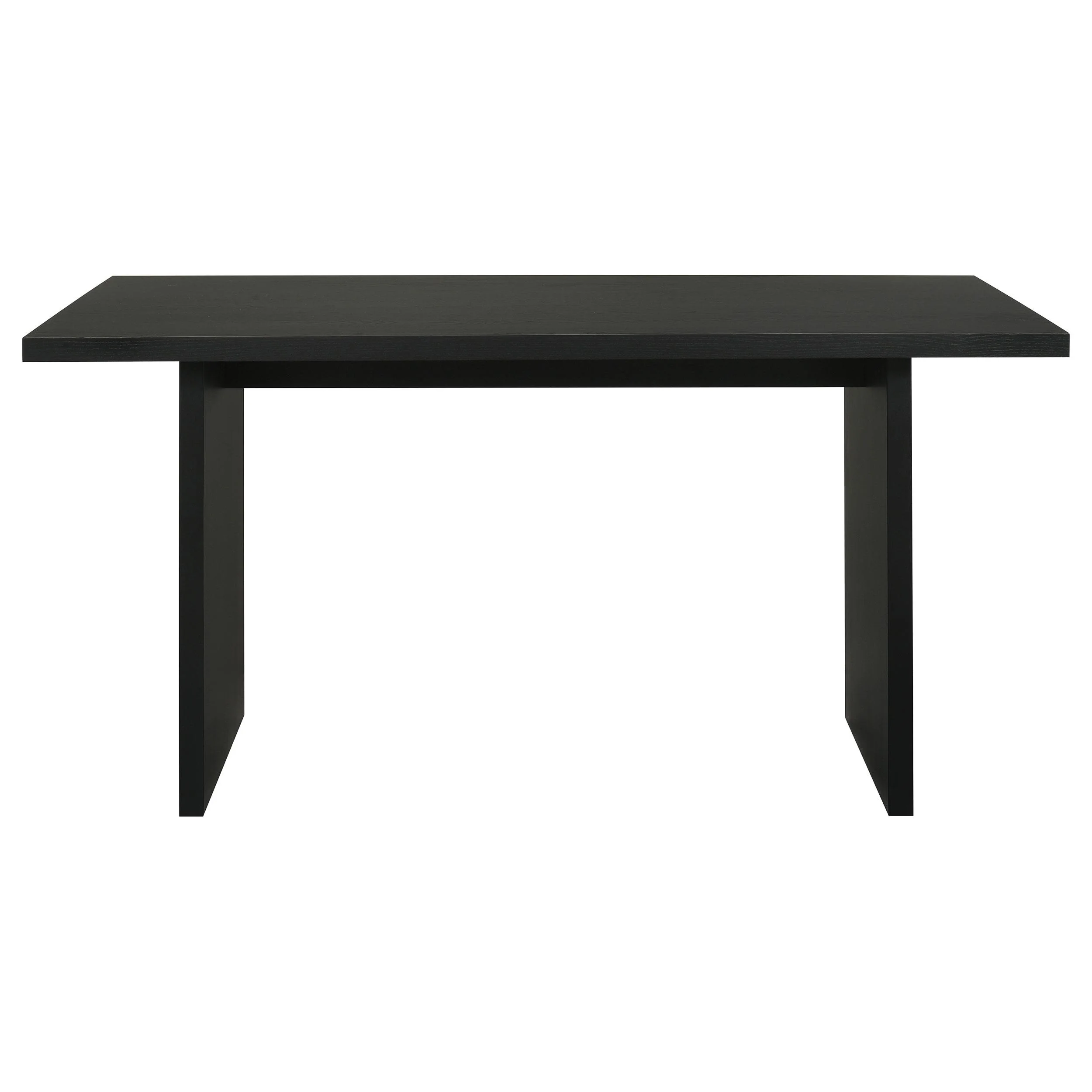 Decker 70-inch Rectangular Wood Counter Height Dining Table Black - Image 3