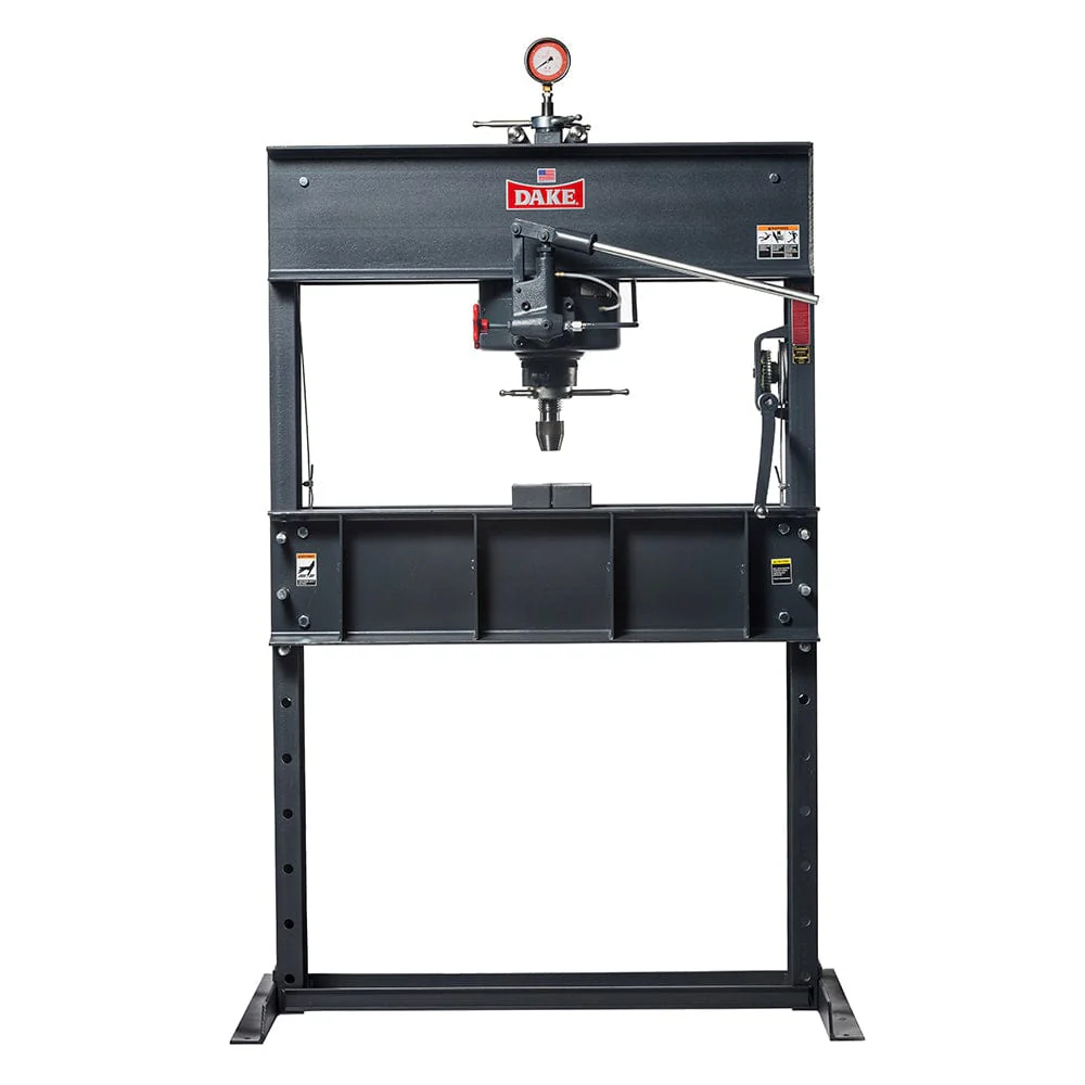 Hydraulic Press - Hand Operated - 75-Ton - Image 1