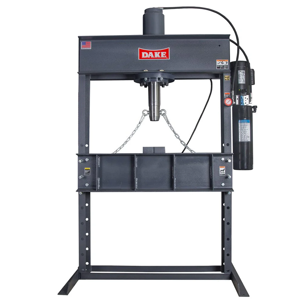 Hydraulic Press - Electrically Operated - H-Frame - 110V - 1 Ph - 50-Ton - Image 1