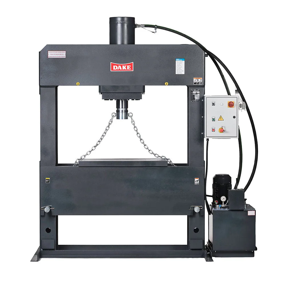 Hydraulic Press - Electrically Operated - H-Frame- 220V - 3 Ph - 150-Ton - Image 1