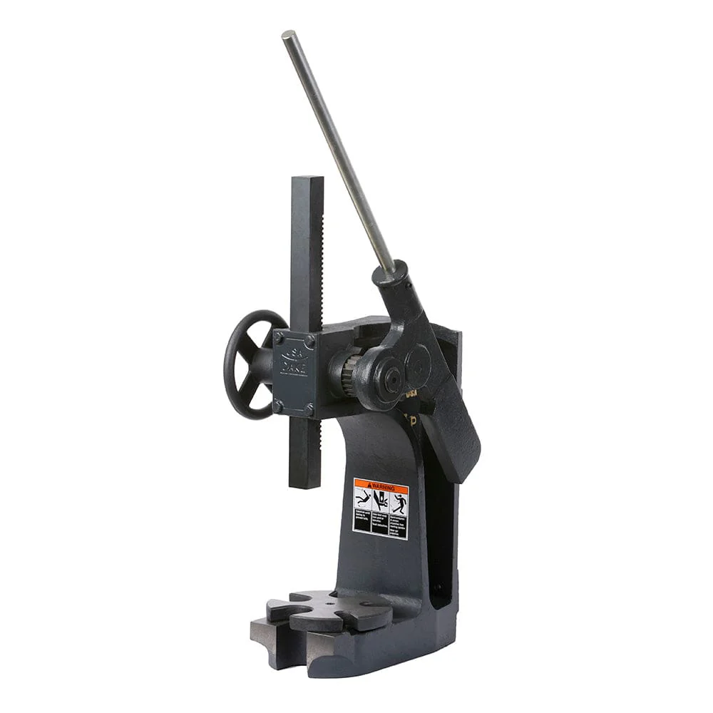 Ratchet Leverage Arbor Press – Side Mounted – Model 1-3/4 – 3-Ton