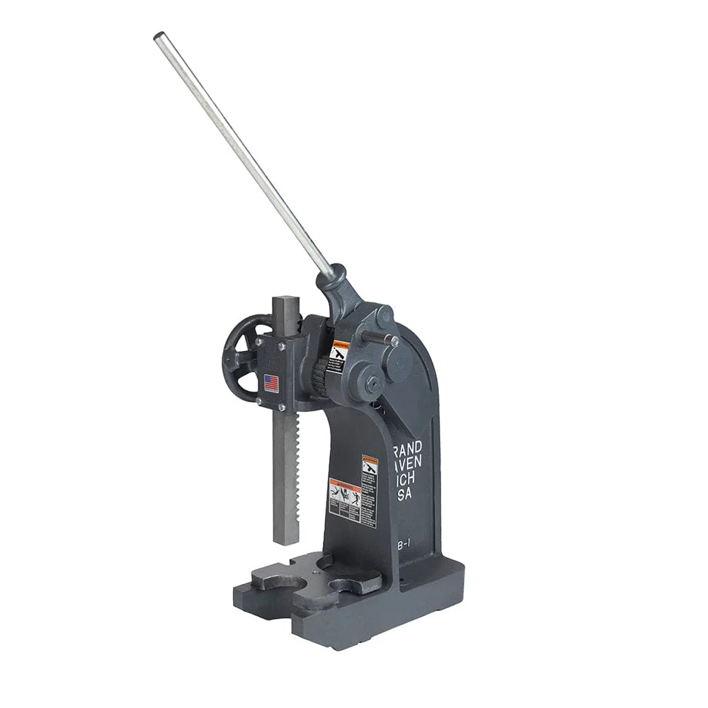 6-Ton Compound Leverage Press - 5.5" Maximum Arbor - Image 1