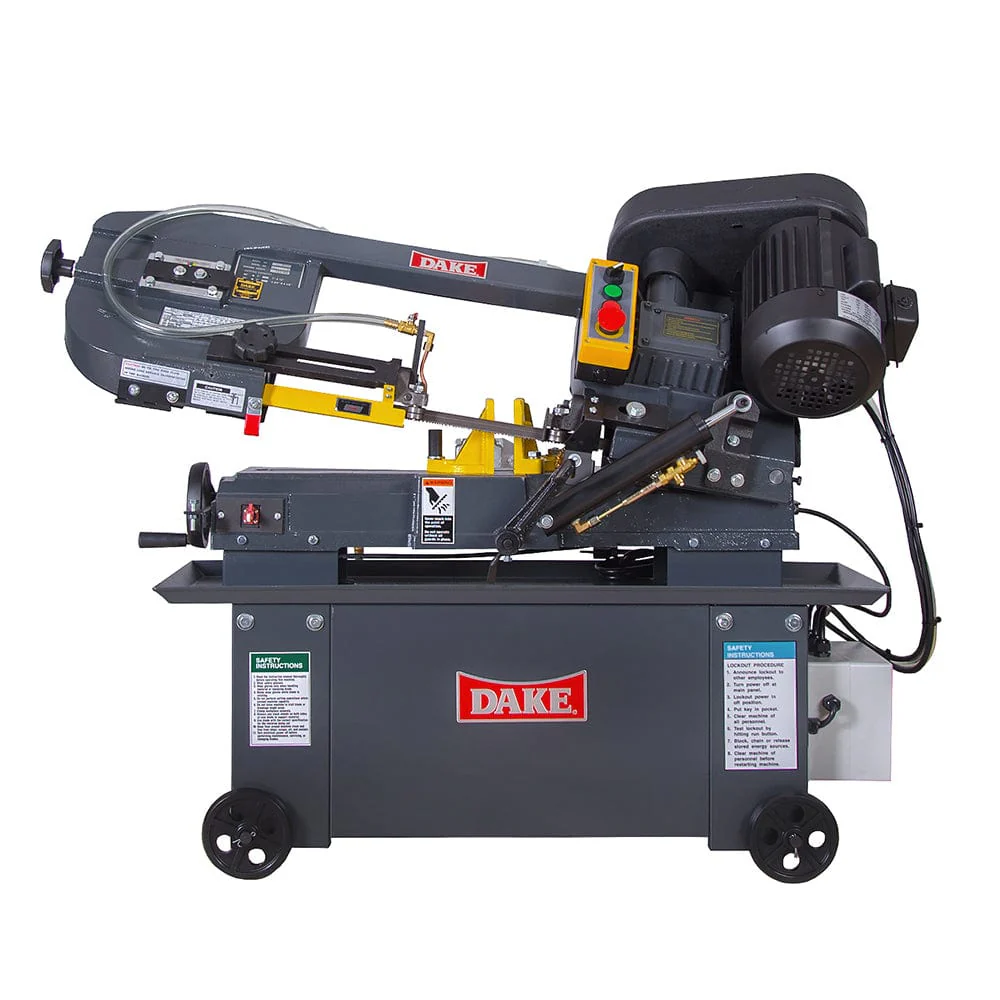 Horizontal Bandsaw 7" Rounds-7 x 12" Flats - 110V 1 Ph - Image 1