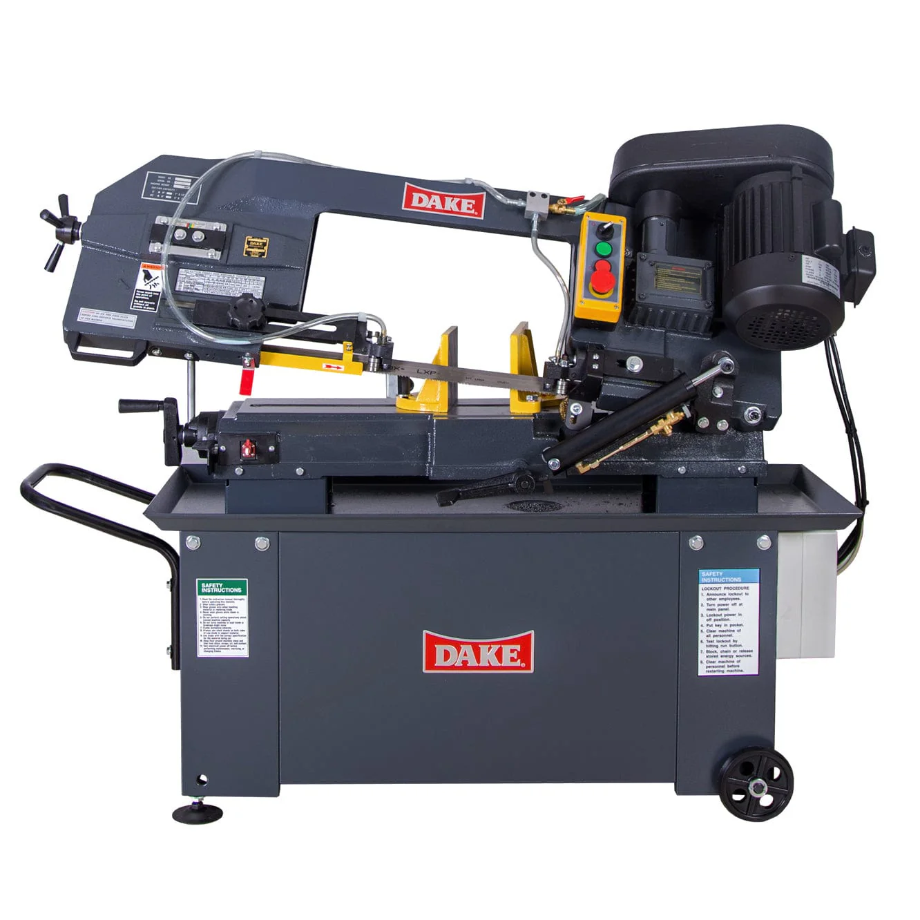 Horizontal Bandsaw 9" Rounds- 9 x 12" Flats - 110V 1 Ph - Image 1