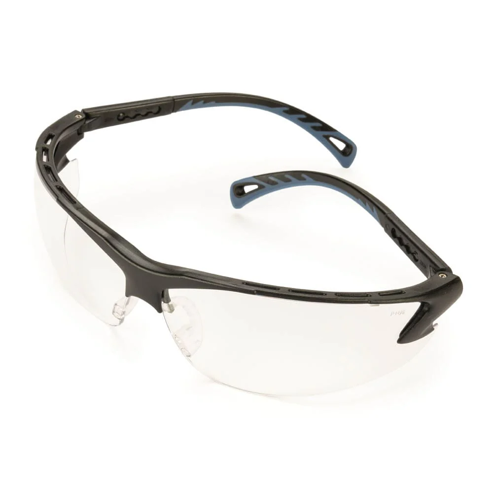 Venture 3 Safety Glasses - Half Frame - Clear Lens - Image 1