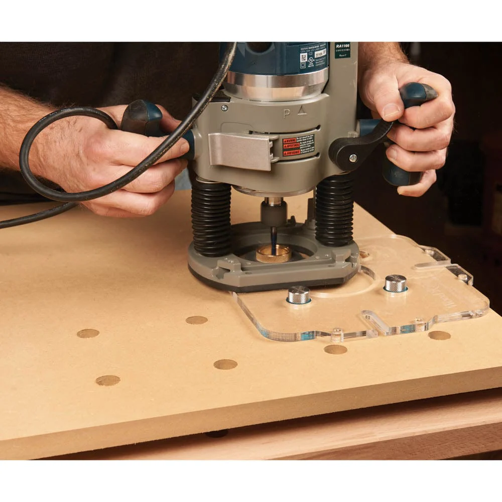 MFT Dog Hole Router Template - 20 mm - Image 3