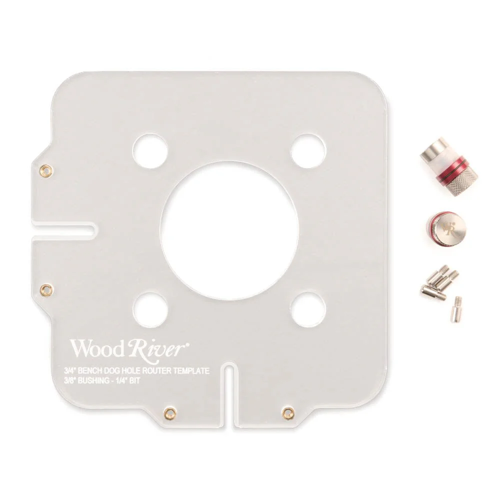 3/4″ Bench Dog Hole Router Template