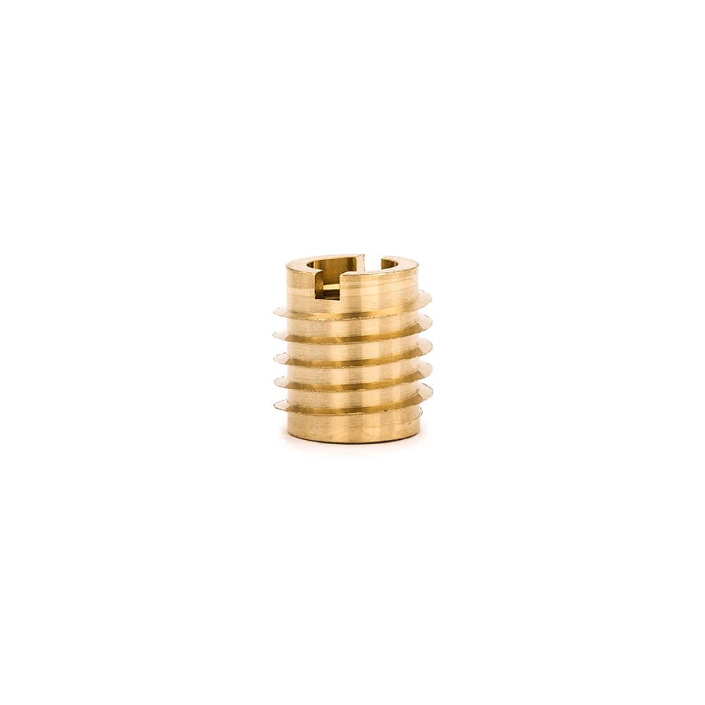 E-Z Knife Threaded Insert for Hard Wood – Brass – M8-1.25 – 10 Pack